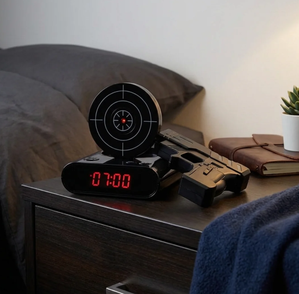 WakeShoot - Target Alarm Clock